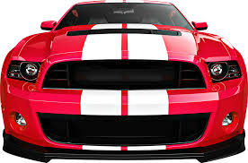 Racing Mustang Front Color